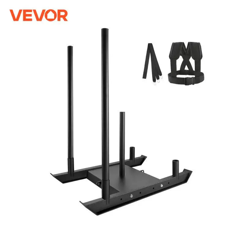Weight Training Sled Pull Push Power Sled Fitness Strength Resistance Training Workout Equipment for Athletic Exercise