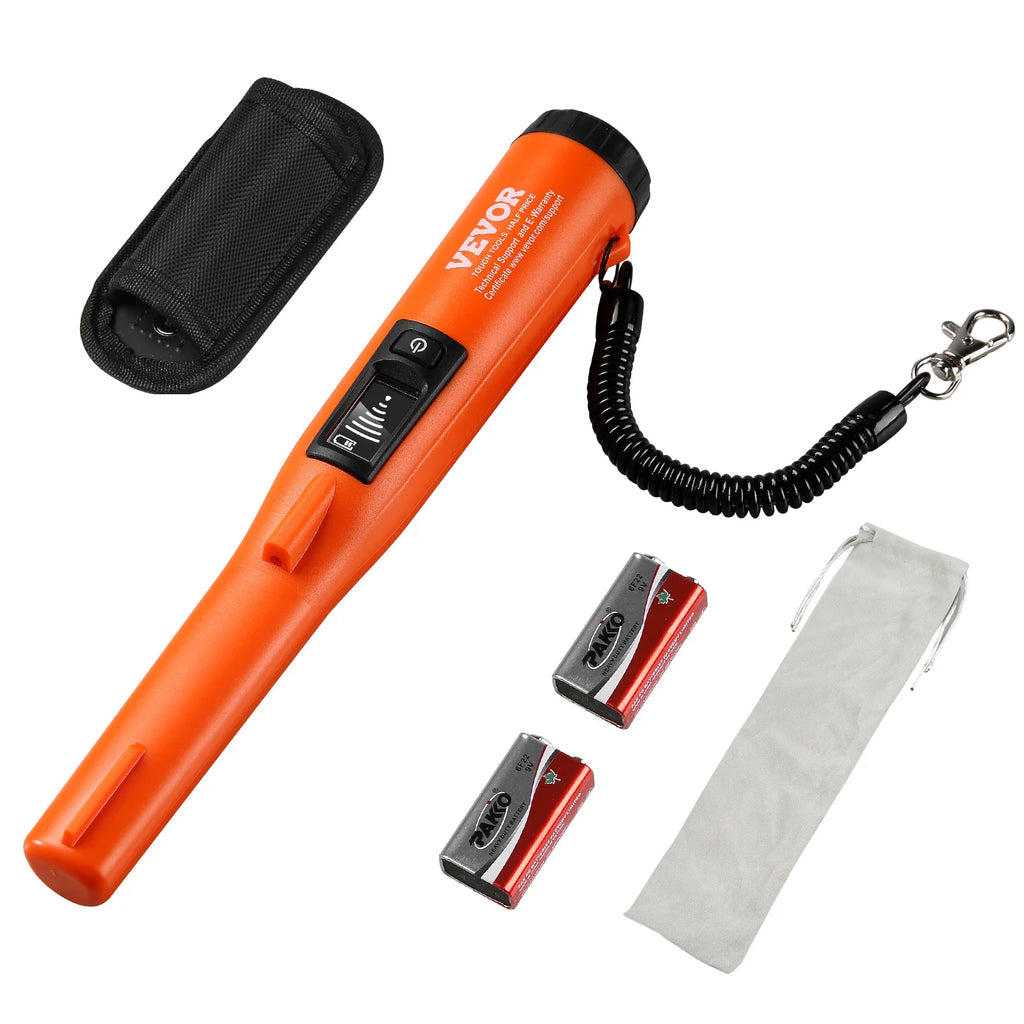 Metal Detector Pinpointer IP66/IP68 Waterproof Handheld Pin Pointer Wand 1.96"/4.5" Detection Depth 3 Modes for Detecting
