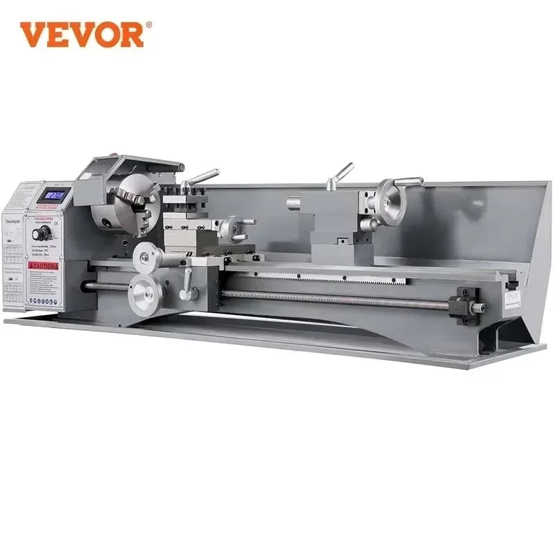 1100W Mini Metal Lathe 220x600mm Metal Mini Lathe Machine Variable Speed Precision Small Mechanical Lathe Machine