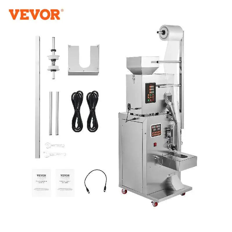 1-100g Automatic Particle Packaging Machine Pouch Powder Sachet Weighting Filling Packing Machine for Tea Seeds Beans Rice