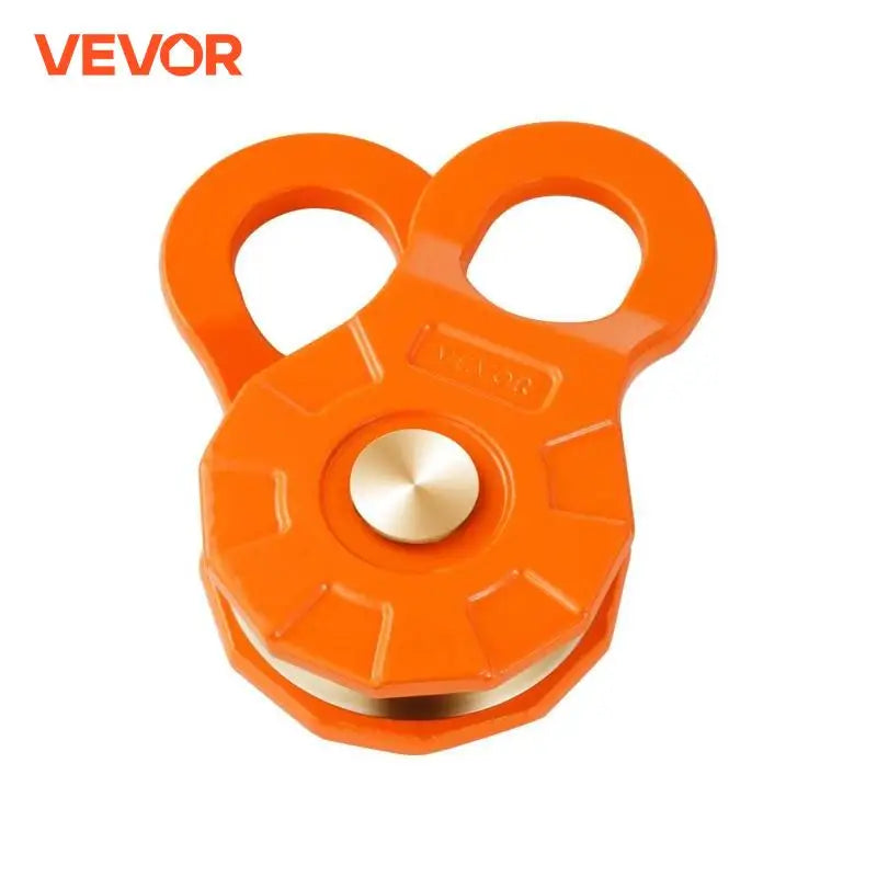 30T Single Swivel Rope Pulley Winch Snatch Block for 0.4" - 0.55" Rope Towing & Recovery on Truck Tractor ATV & UTV