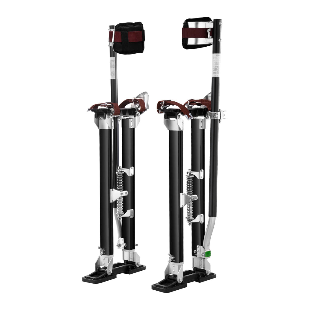 Drywall Stilts  24"-40" Adjustable Aluminum Stilts Tool Durable and Non-slip Work Stilts for Sheetrock Painting/Walking