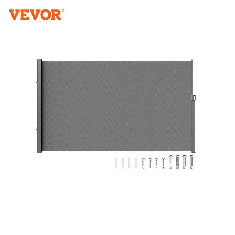 Retractable Side Awning Outdoor Privacy Polyester Water-proof Retractable Patio Screen UV 30+ Room Divider Wind Screen