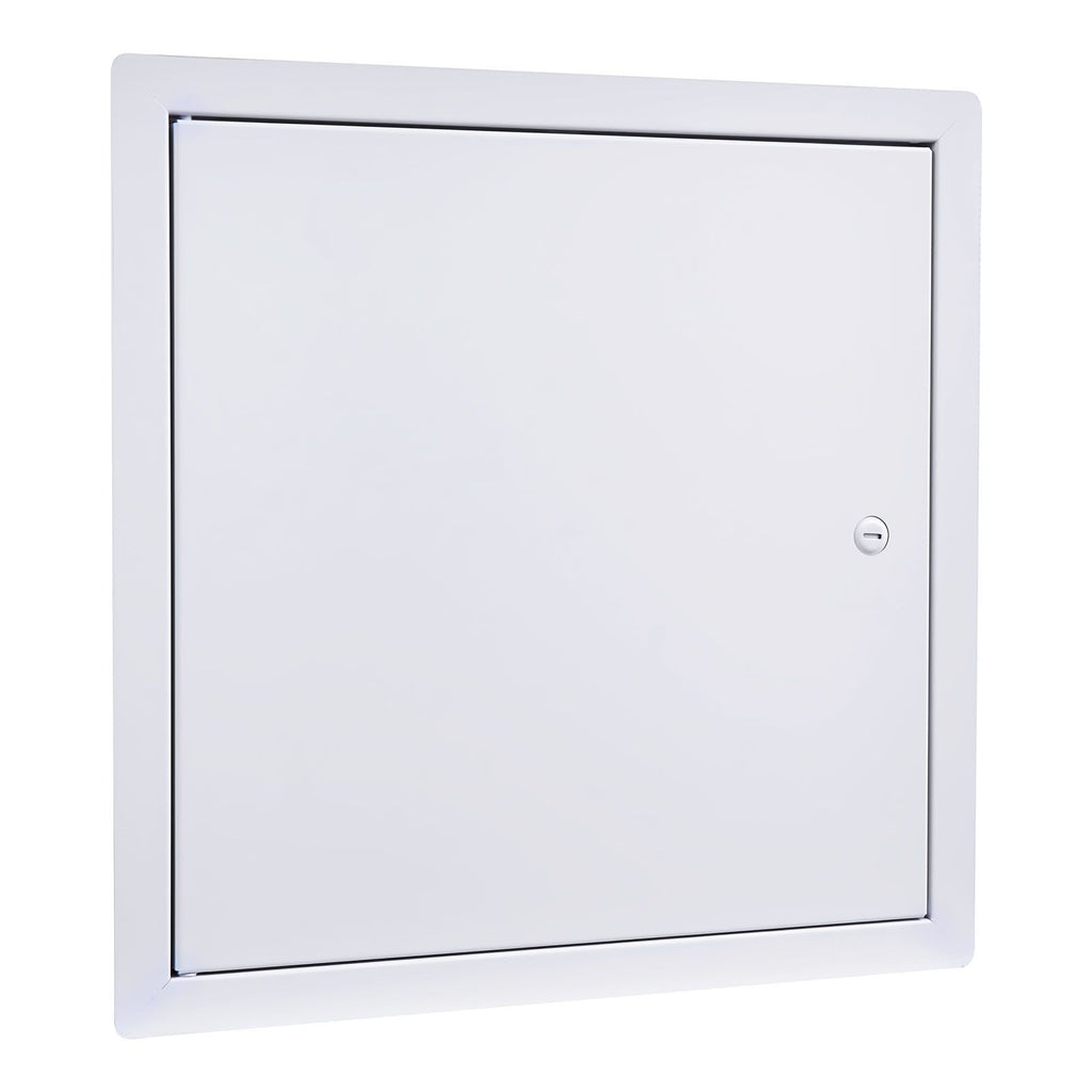 Access Panel for Drywall, 15.2 x 15.2 in Galvanized Steel Access Door, Easy Install Hinged Service Panel with Screwdriver Latch, for Ceiling Plumbing Electrical, 14.4 x 14.4 in Cutout Size White