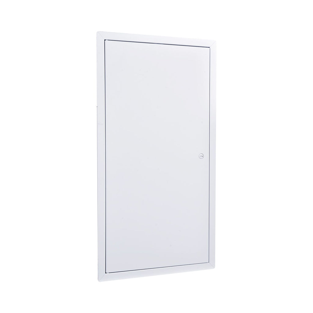 Access Panel for Drywall, 30.3 x 15.2 in Galvanized Steel Access Door, Easy Install Hinged Service Panel with Screwdriver Latch, for Ceiling Plumbing Electrical, 14.4 x 29.4 in Cutout Size White