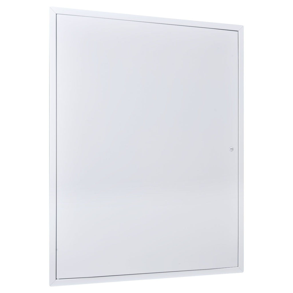 Access Panel for Drywall, 33.2 x 25.2 in Galvanized Steel Access Door, Easy Install Hinged Service Panel with Screwdriver Latch, for Ceiling Plumbing Electrical, 24.4 x 32.4 in Cutout Size White