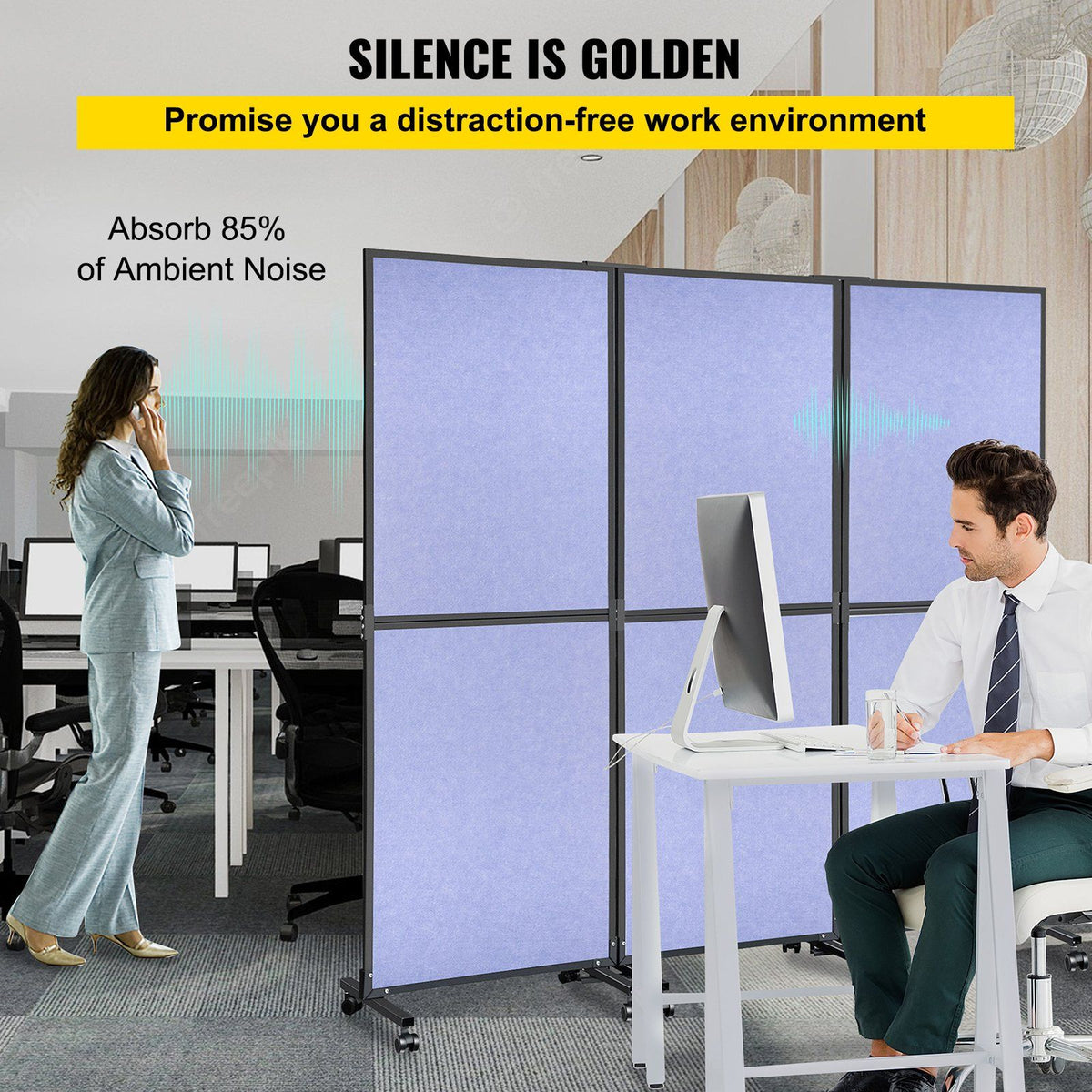 Acoustic Room Divider 72\