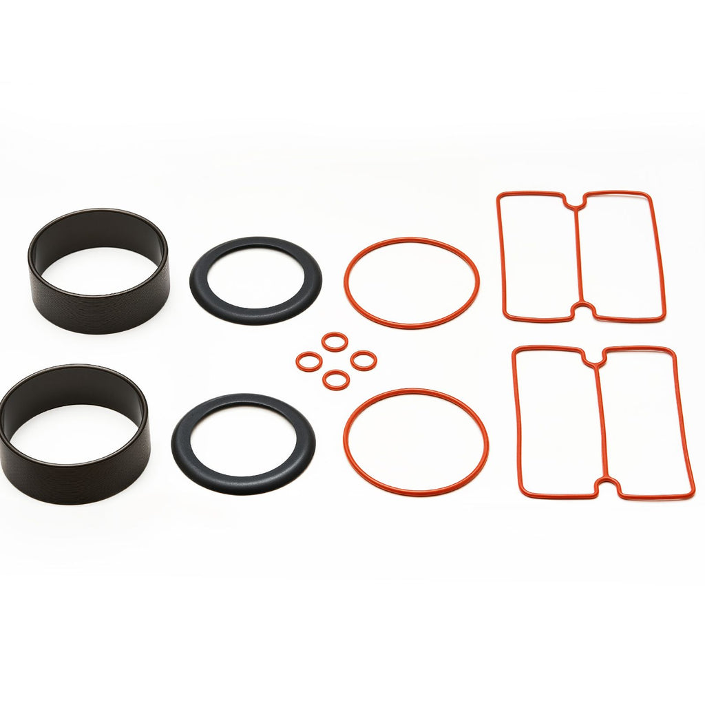 Air Compressor Cylinder Sleeve & Compression Ring Kit, Stainless Steel Air Compressor Replacement Parts, Head Gaskets, Cylinder O-Rings, Sleeves, Piston Rings, Fits 5.2 CFM Compressors