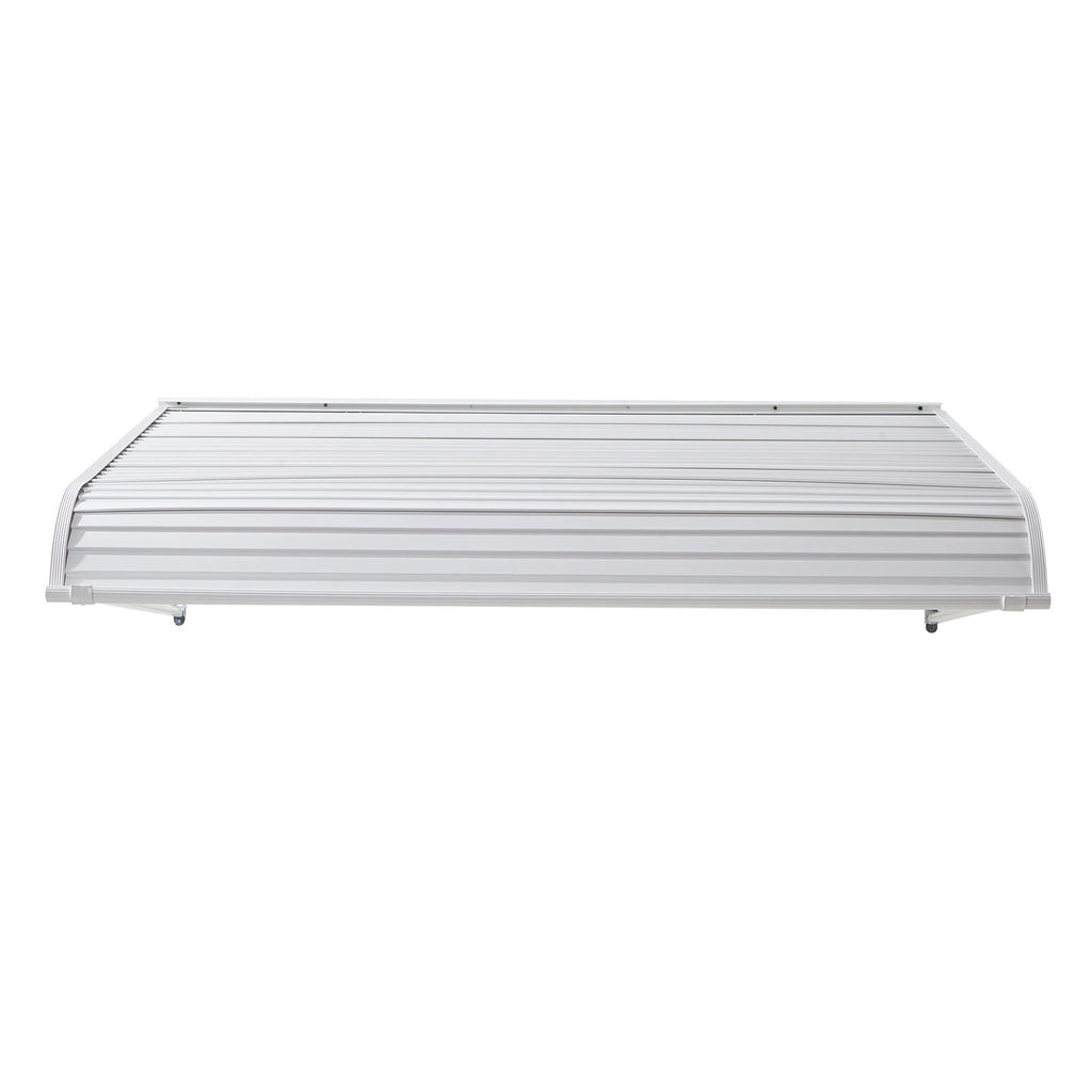 Aluminum Awning 60 x 42 in, Durable Window Awning Door Canopy, Lightweight and Stable Aluminum Awnings for Doors Exterior Rain Snow Sunlight Protection for Door Entrance Windows Patio Porch
