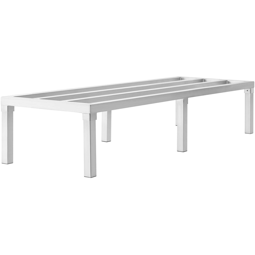 Aluminum Dunnage Rack, 60' x 20' Commercial Food Floor Rack, 12' Off the Floor, 1800 lbs Capacity All-Welded Aluminum Storage Rack, for Storage in Restaurants, Kitchens, Garages and Vehicles