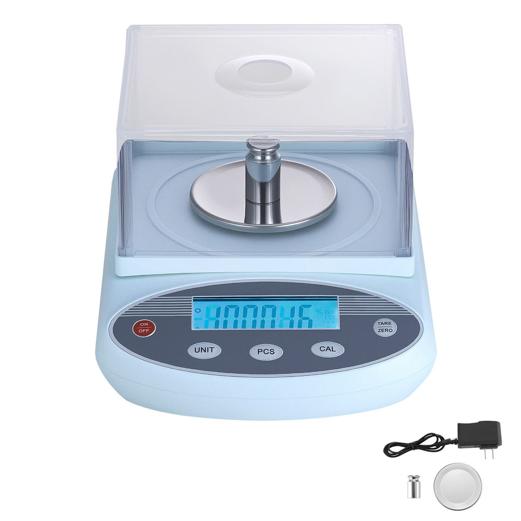 Analytical Balance, 200 g x 0.001 g, High Precision Accuracy Lab Scale, 13 Units Electronic Digital Analytical Balance with Glass Draft Shield and Weighing Pan, for Laboratory Jewelry Pharmacy