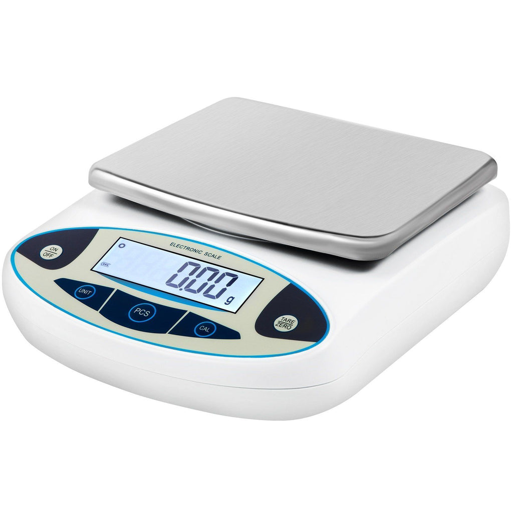 Analytical Balance, 5000g x 0.01g Accuracy Lab Scale, High Precision Electronic Analytical Balance, 13 Units Conversion, Counting Function, LCD Display, for Lab University Jewelry