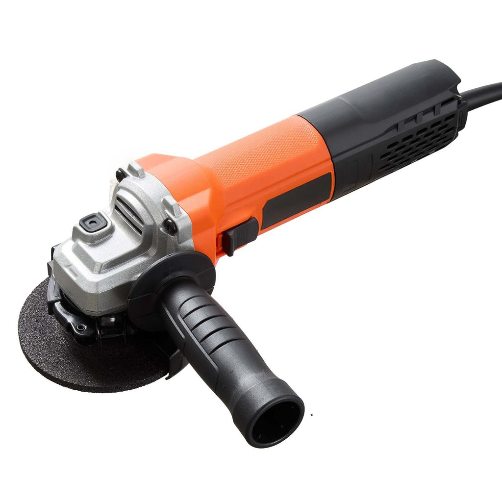 Angle Grinder, 4.5" Electric Grinder Power Tool, 1400W 13Amps 3000 - 12000RPM Variable Speed Angle Grinders with 2 Cutting Wheels, 2 Grinding Wheels & 2 Flap Discs for Metal Grinding, Cutting