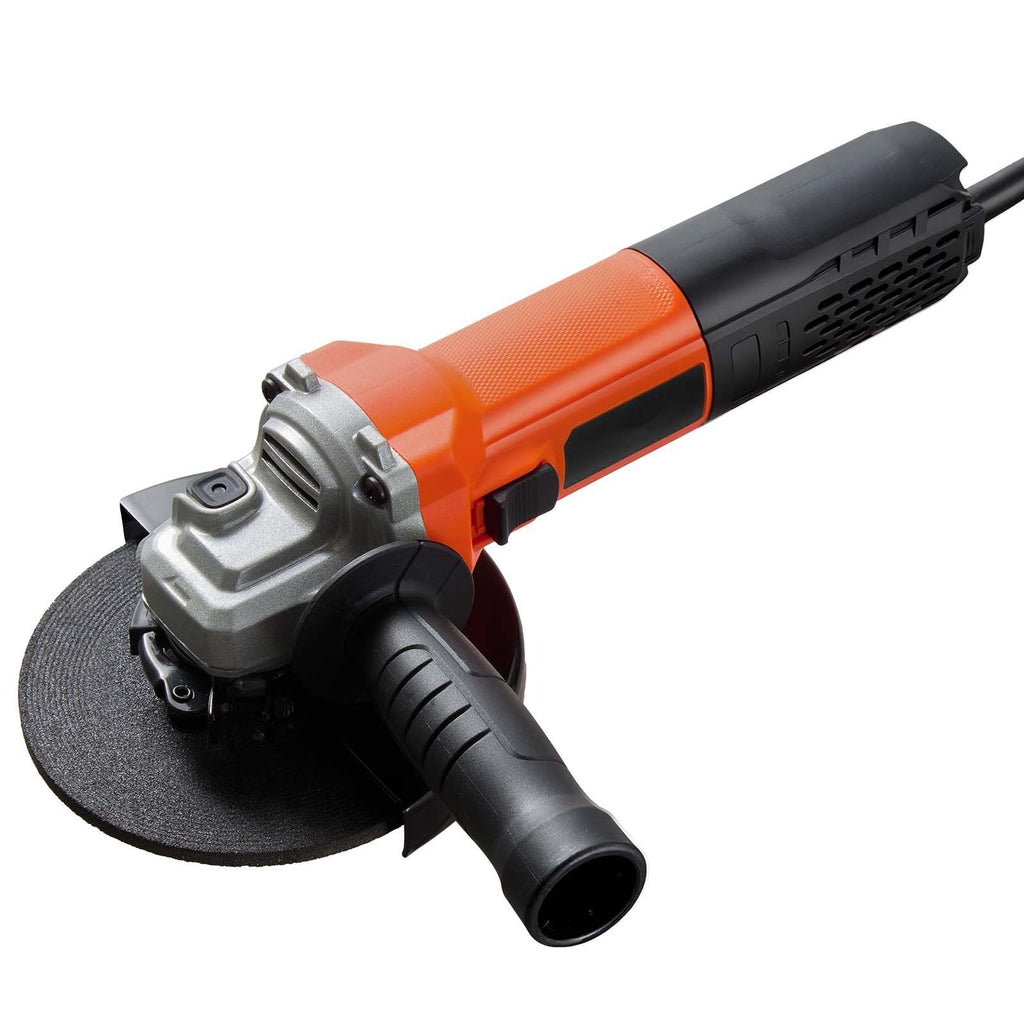 Angle Grinder, 6" Electric Grinder Power Tool, 1400W13Amps 10000RPM Corded Angle Grinders with 2 Cutting Wheels, 2 Grinding Wheels & 2 Flap Discs for Metal Grinding, Cutting, Rust Removal