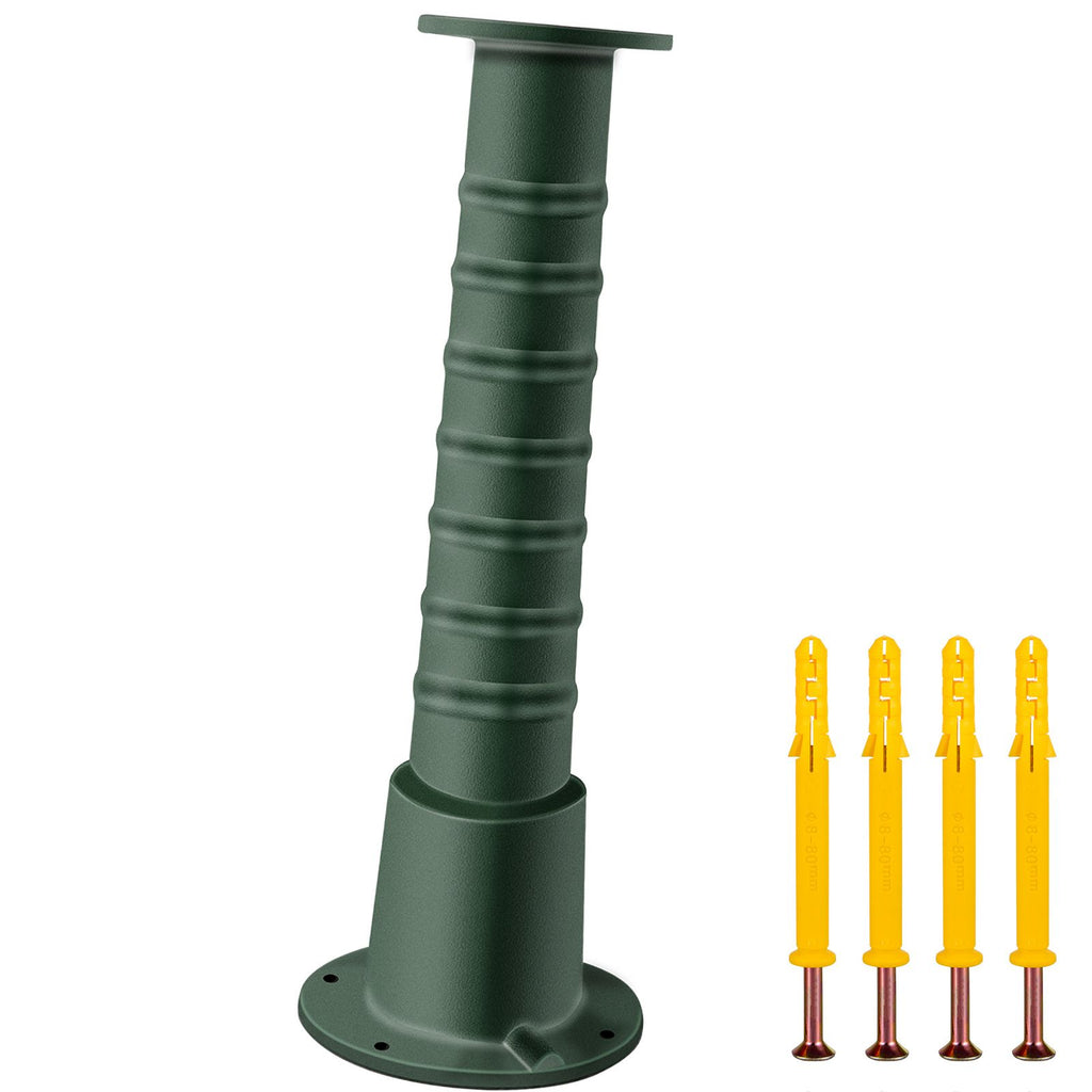 Antique Hand Water Pump Stand Pitcher Pump Stand Cast Iron Well Pump Stand with Pre-set 0.5\" Holes for Easy Installation Old Fashion Pitcher Hand Pump Stand for Home Yard Pond Garden Outdoors G