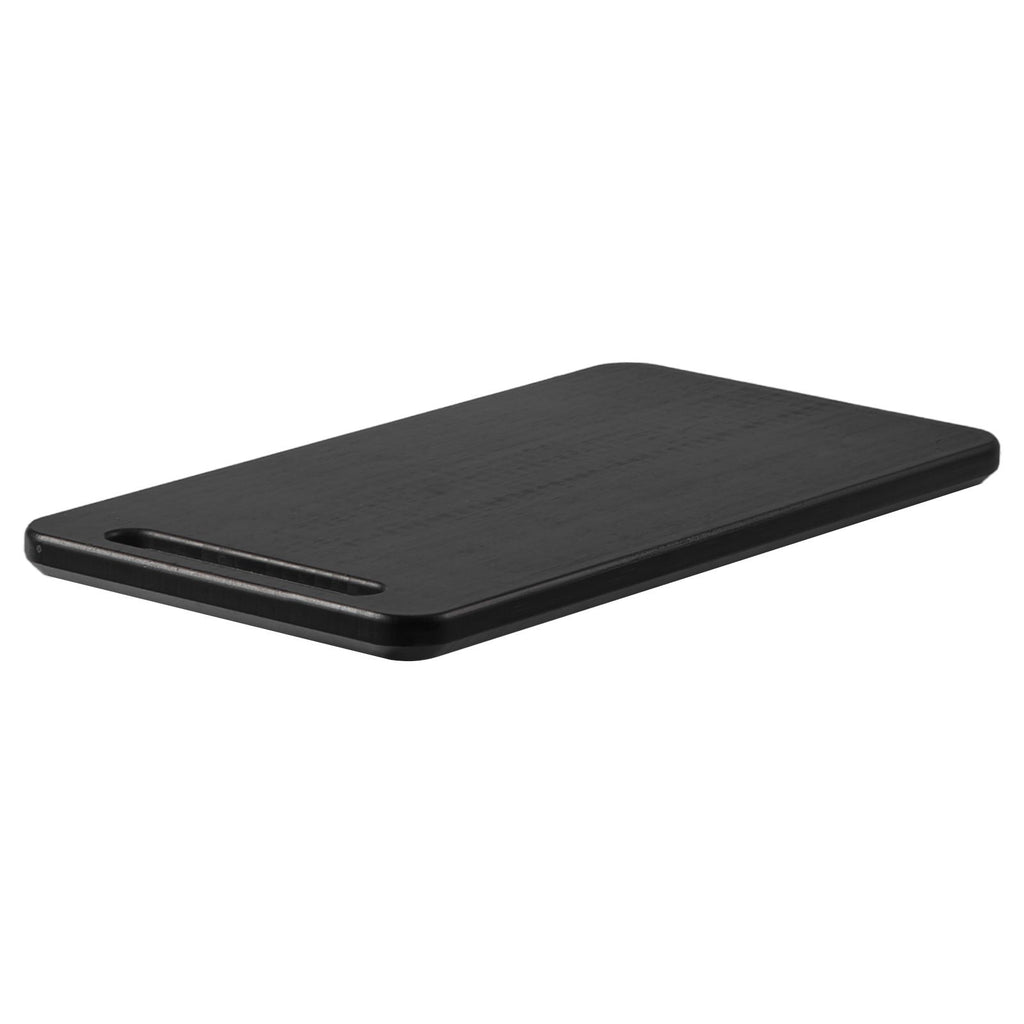 Appliance Slider, Medium 14.5 x 7.5-inch, Rolling Sliding Tray with Silent Rubber Wheels & Hollow Handle, Easy to Clean, Appliance Rolling Tray for Coffee Maker, Kitchen Countertop, Black