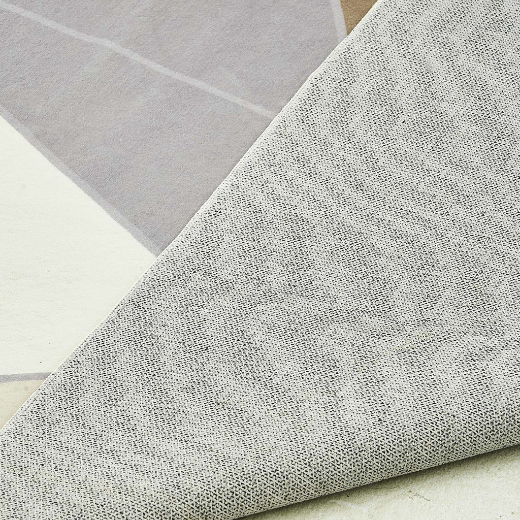 Area Rug, 5 x 7 ft Large Washable Rug, Non-Slip and Tear-Resistant Soft Carpet, Pet & Child Friendly Modern Area Rugs, Indoor Mat for Bedroom, Living Room, Kids Room, Entryway, Charcoal Gray image 2