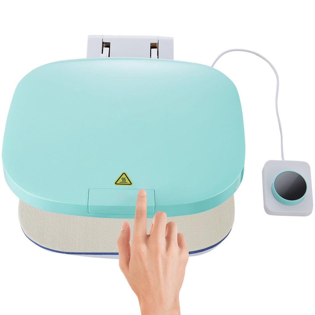 Auto Heat Press, Smart Heat Press Machine for T-Shirts, Knob Design Easy Press, Large Mica Heat Plate, Heat Up Fast, Professional Heat Press for Sublimation, Viny Tested to UL Standards
