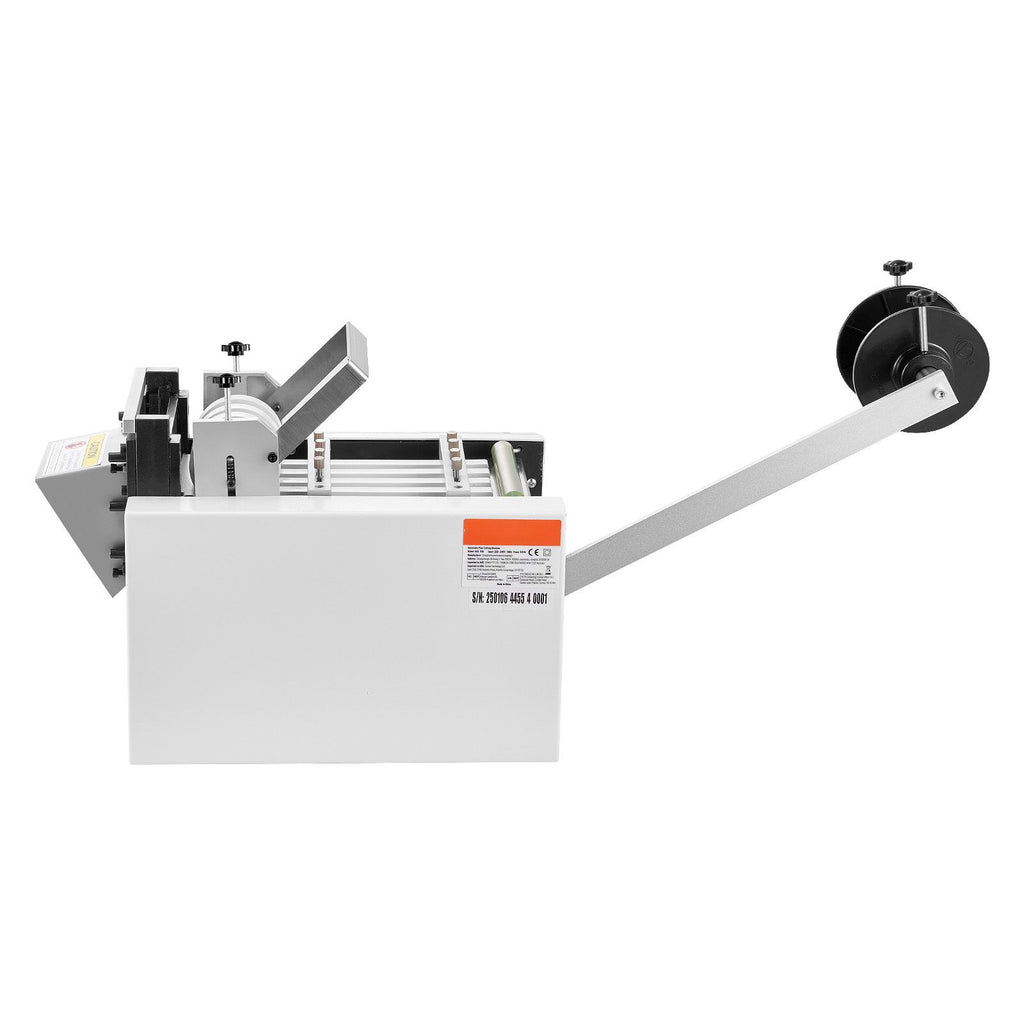 Auto Heat-Shrink Tube Cutter, Cable Pipe Cutting Machine with 1mm-85mm Cutting Width, 0.1mm-99999.9mm Length, Automatic Tube Cutter for Heat Shrink Tube, Fiberglass Tube, Cable, Yellow Wax Tubes