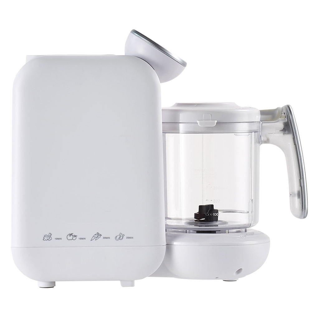 Baby Food Maker, 430W Baby Food Processor with 750 ml Tritan Bowl, SUS304 Stainless Steel, 5 in 1 Baby Food Puree Blender Steamer Grinder for Food, Fruit, Vegetable, Meat