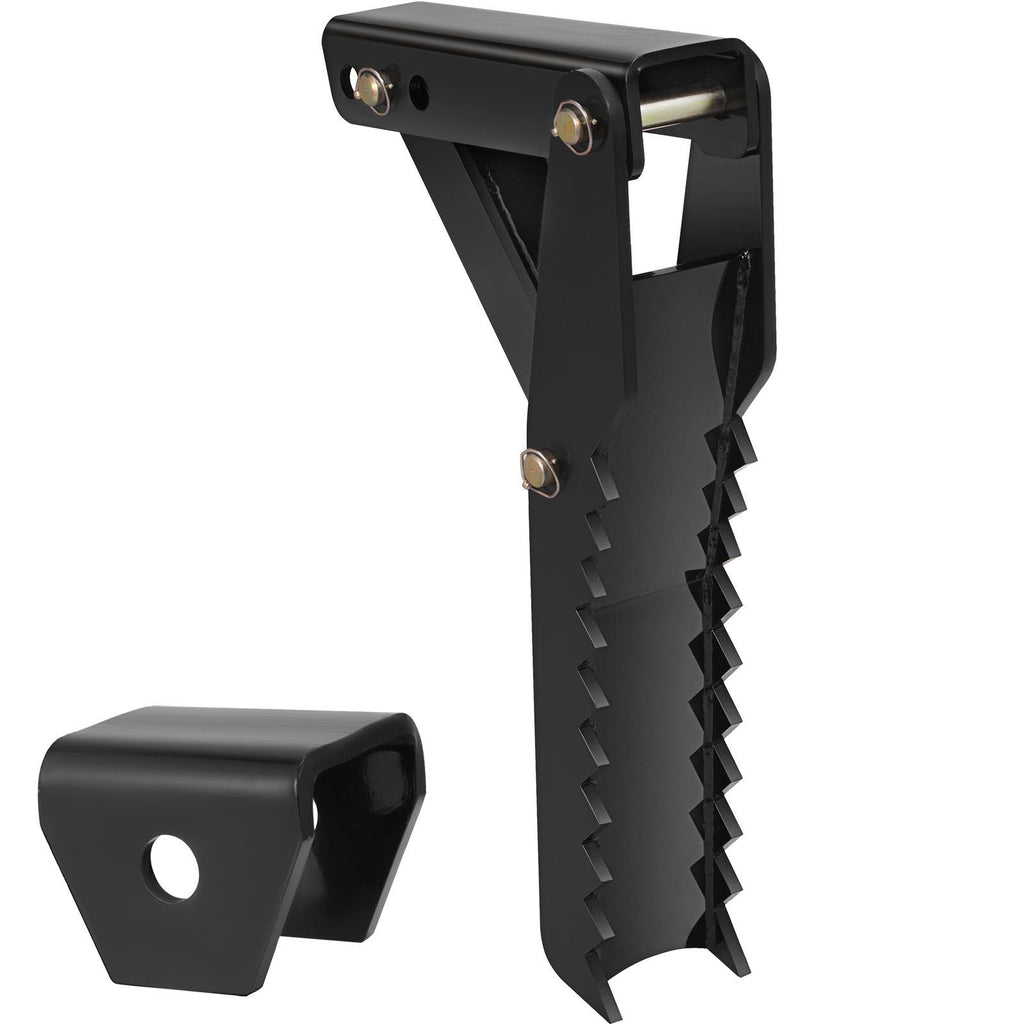 Backhoe Excavator Thumb Attachments, 36 inch Adjustable Extreme Weld On Backhoe Thumb Hoe Clamp 1/2 Inch Teeth Thick Steel Plate 16MM Assembly Bolt-On Design