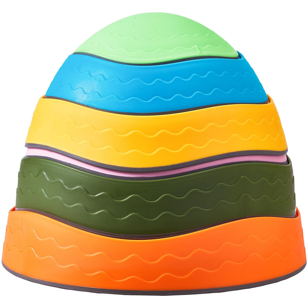 Balance Stepping Stones for Kids, 6 PCS, Up to 220 lbs, Non-Slip Toddlers Sensory Stepping Stones, Obstacle Course Coordination Game Toys Indoor or Outdoor Play for Children Aged 3 4 5 6 7 8+