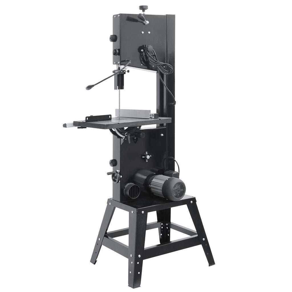 Band Saw, 13.39-Inch, Benchtop Bandsaw with Stand, 440-846 RPM Continuously Viable Speed, 1100W 1-1/2HP, 110V, Optimized Work Light, and Miter Gauge, for Woodworking Aluminum Wood Metal Copper