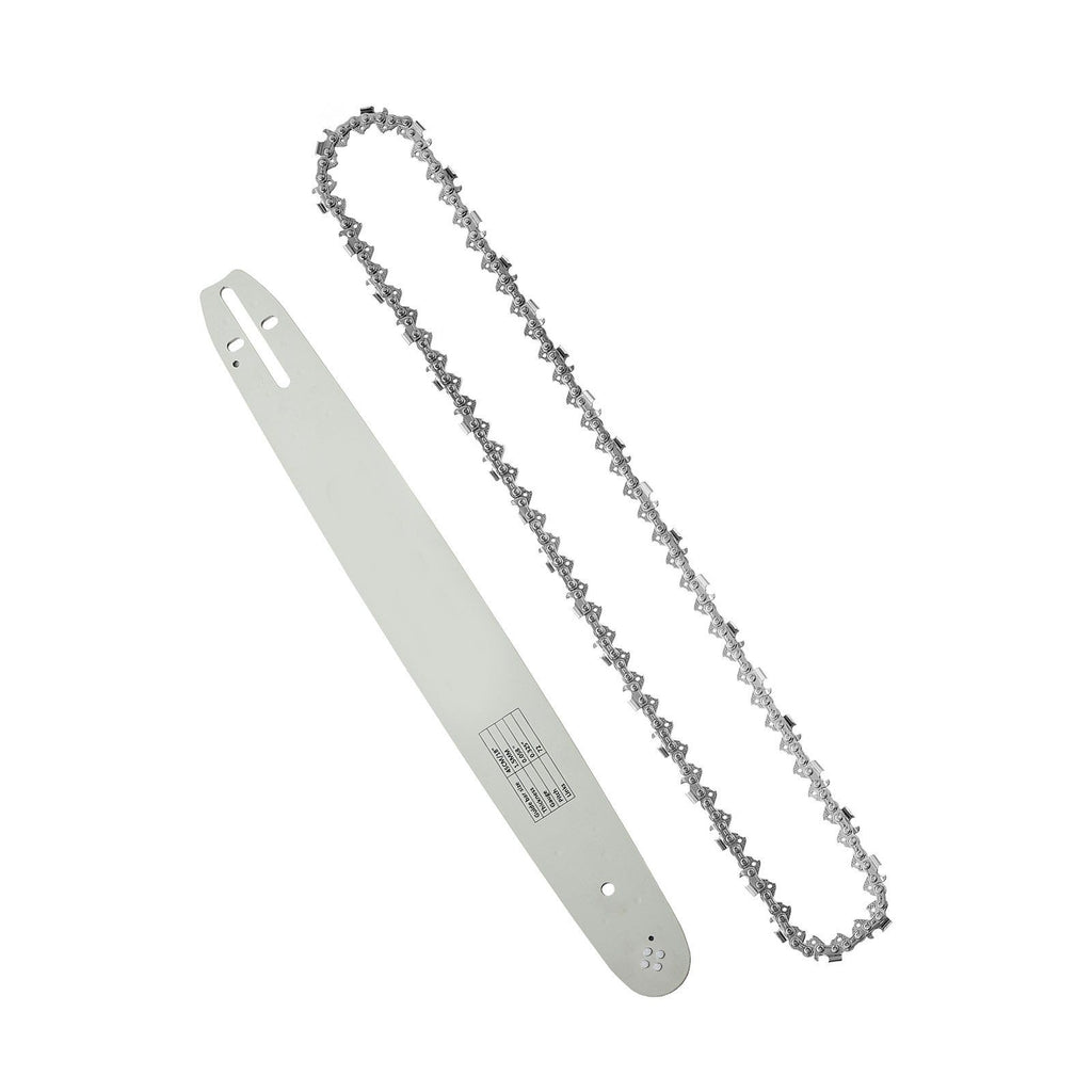 Bar & Chainsaw Chain Combo 18" .325" Pitch .058" Gauge 72 Drive Links, Fits CN-52G / CN-58G / CN-62G Gas Chainsaw, Alloy Steel, Replacement Guide Bar & Saw Chain with Sharp Cutter Teeth