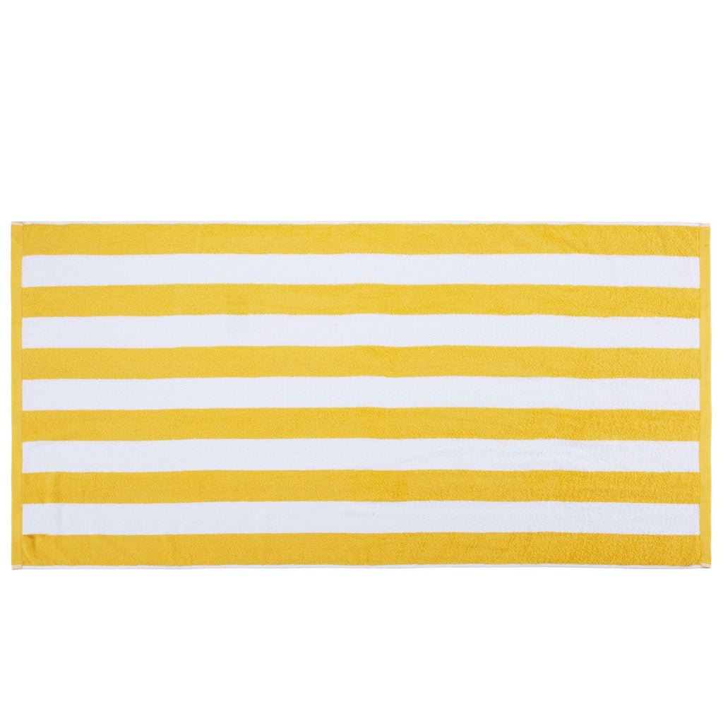 Beach Towel, 4 Pack Oversized Beach Towels, 30 x 60 in Cabana Striped Large Pool Towel, 100% Cotton Soft and Quickly Dry Thick Swimming Towels, for Vacation, Swimming, Beaches, and Bathroom