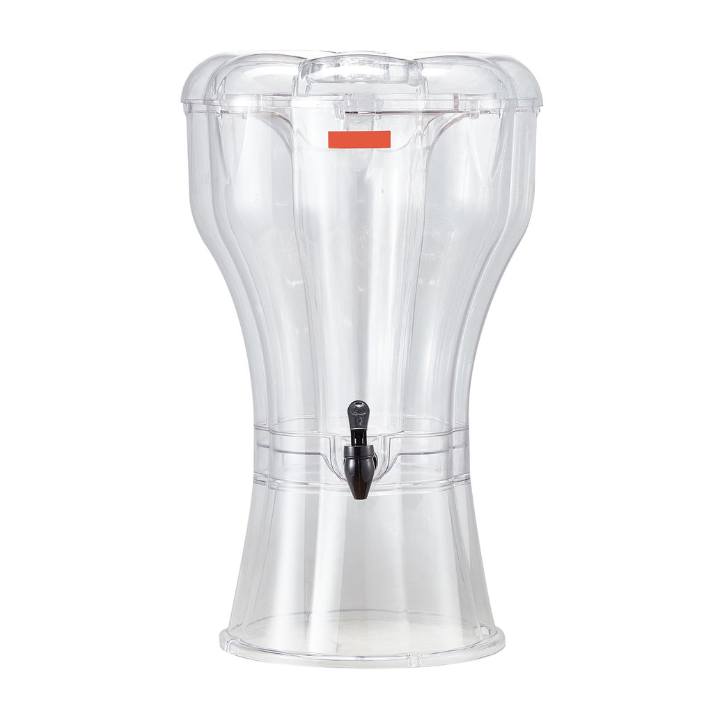 Beverage Dispenser, 3.4 Gallon Drink Dispenser for Parties, Plastic Juice Dispensers with No-Drip Spigot, Iced Tea Lemonade Juice Water Dispensers, for Restaurants, Hotels, Parties