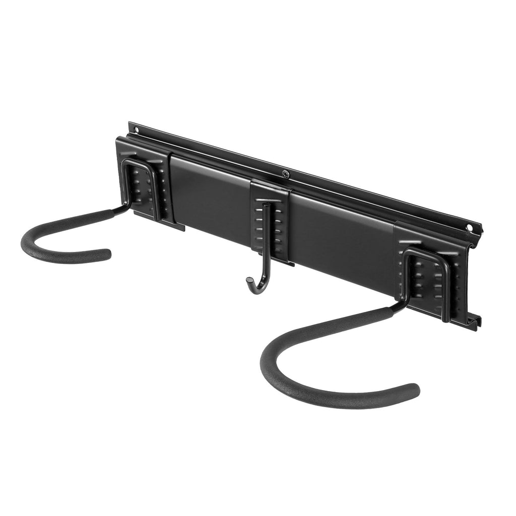 Bike Storage Rack, 4 Bike Racks and 2 Helmets Hooks, Wall Mount Bike Storage Hanger, Home & Garage Organizer, Customizable for Various Bike Sizes, Adjustable Holder, Holds Up to 200 lbs, 36-inch