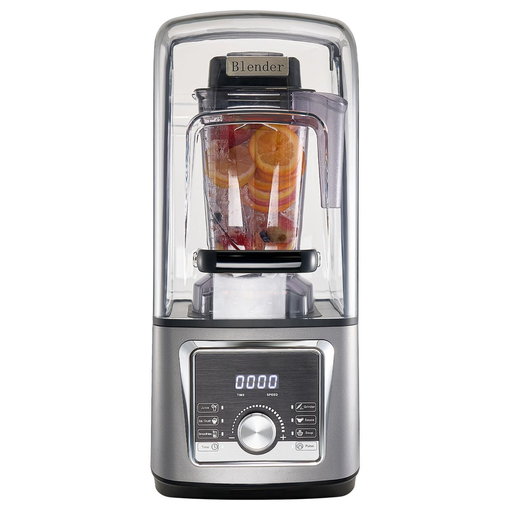 Blender for Smoothies, 85 oz 1400W, Professional Blender with Powerful Motor, Multi-Functional Food Processing Blender with Noise Cover for Smoothie/Milkshake/Juice, Fits for Kitchen