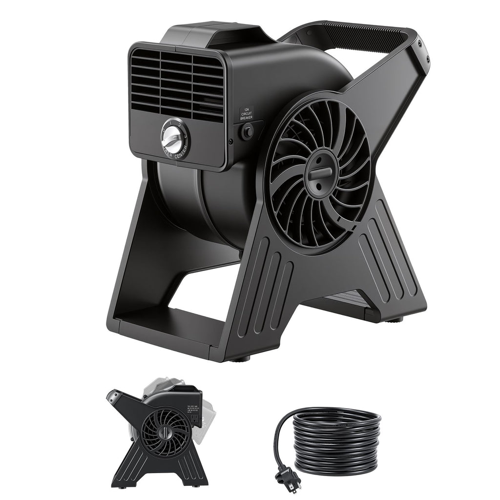 Blower Fan, 13 in Portable Utility Floor Fan, 300 CFM, 3 Speeds, Multi-Angle Airflow, Lightweight Portable High Velocity Air Mover, for Drying, Dehumidifying, Carpets, Air Circulation, Cooling