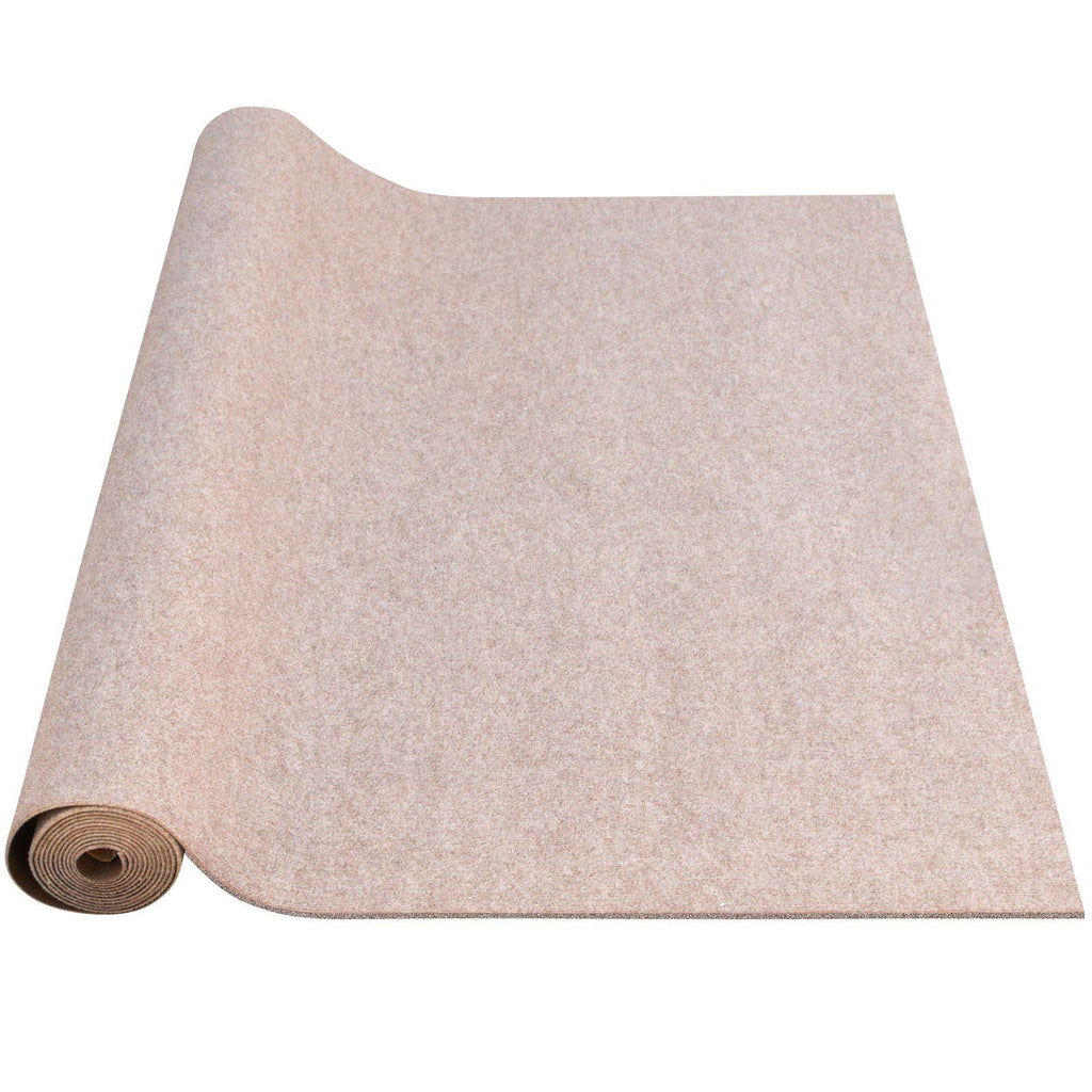 Boat Carpet, 6 ft x 29.5 ft Marine Carpet for Boats, Waterproof Light Brown Carpet with Marine Backing Anti-Slide Marine Grade Boat Carpet Cuttable Easy to Clean Patio Rugs Deck