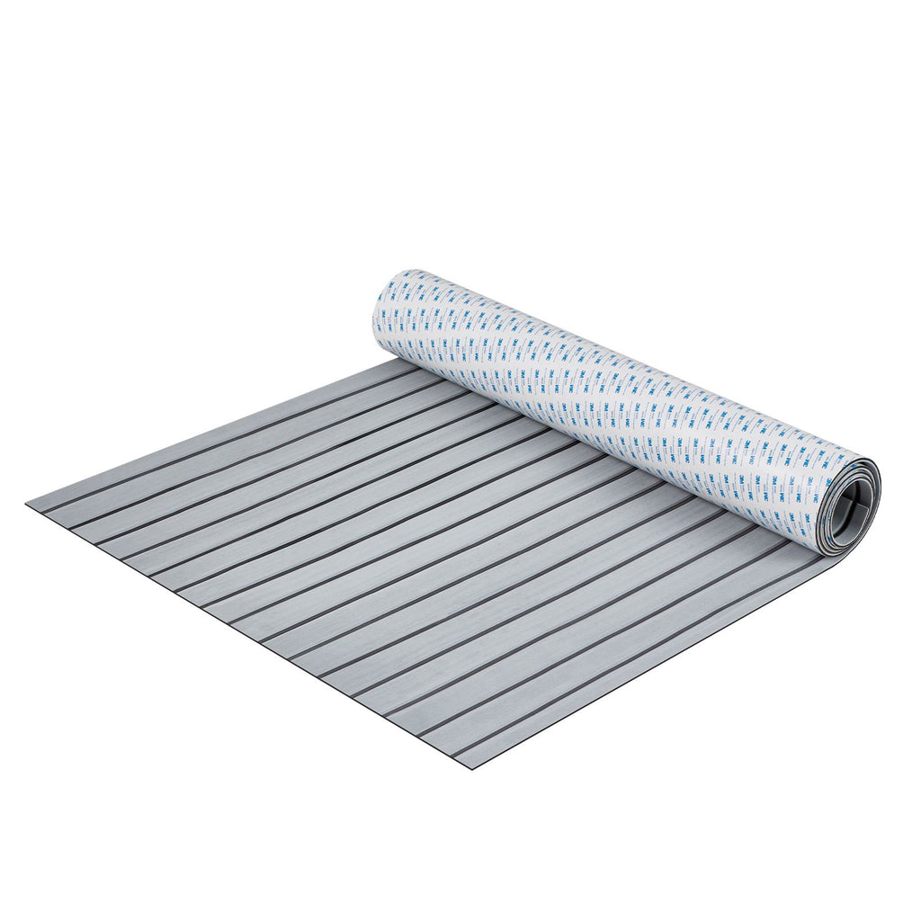 Boat Flooring, EVA Foam Boat Decking 94.5" x 35.4", Non-Slip Self-Adhesive Flooring, 23.2 sq.ft Marine Carpet for Boats, Yacht, Pontoon, Kayak Decking