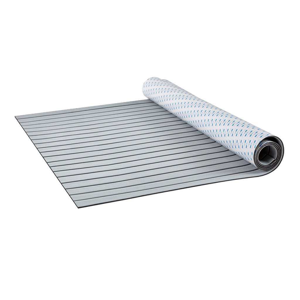 Boat Flooring, EVA Foam Boat Decking 94.5" x 45.7", Non-Slip Self-Adhesive Flooring, 29.9 sq.ft Marine Carpet for Boats, Yacht, Pontoon, Kayak Decking