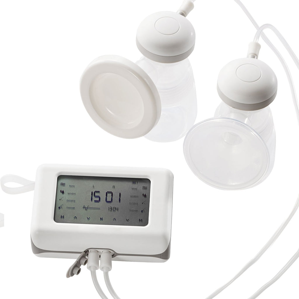 Breast Pump, Single/Double Adjustable Electric Breast Pumps, 4 Modes & 9/15 Levels, Reciprocating Piston Pumps, 4000mAH Anti-Backflow Breastfeeding Pump with 300mmHg High Suction, 18/22mm Flange