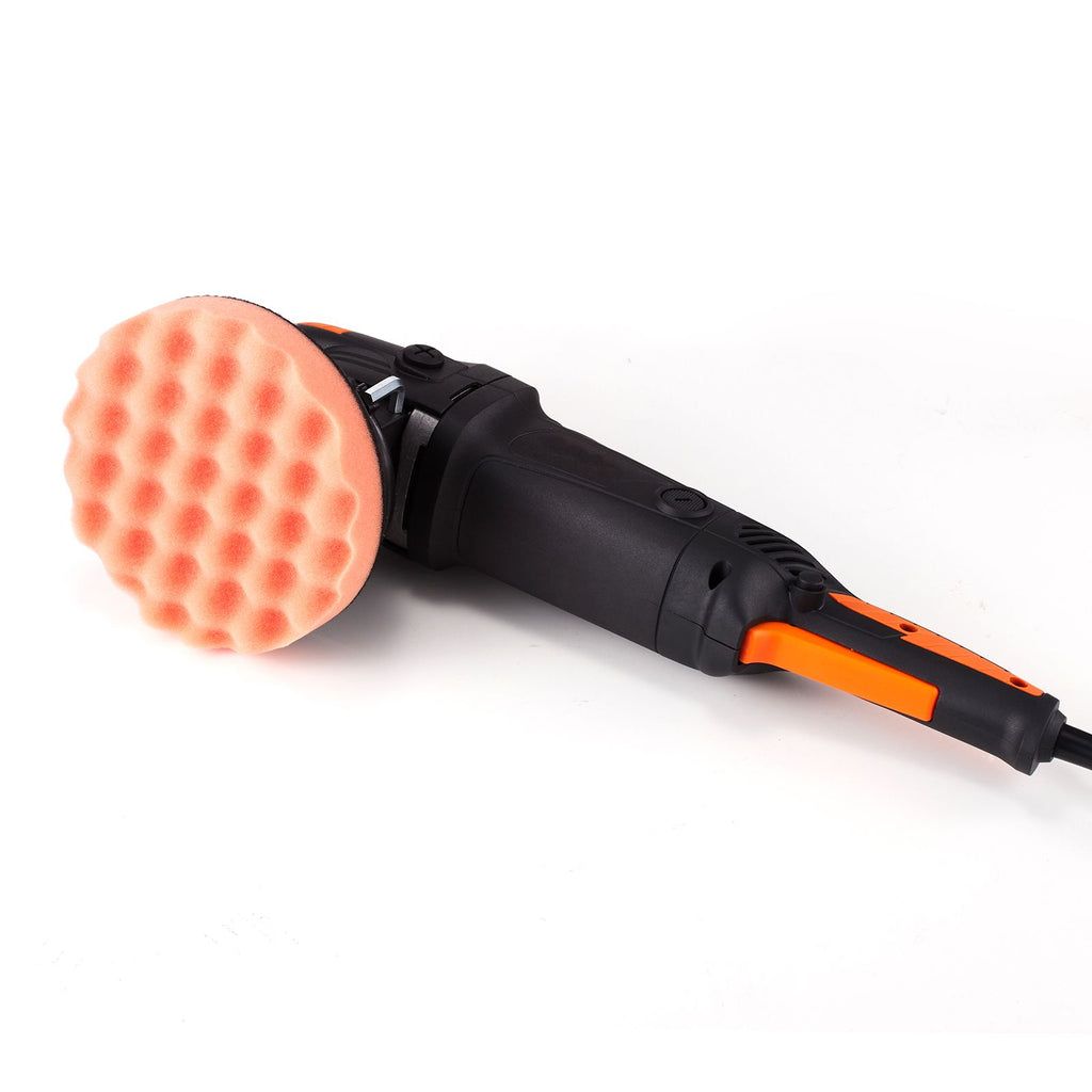 Buffer Polisher, 6-Inch Random Orbital Polisher for Car Detailing, 6 Variable Speed 1900-4600RPM Dual Action Polisher Waxer Kit, with Detachable Handle for Car, Boat, Polishing, Waxing