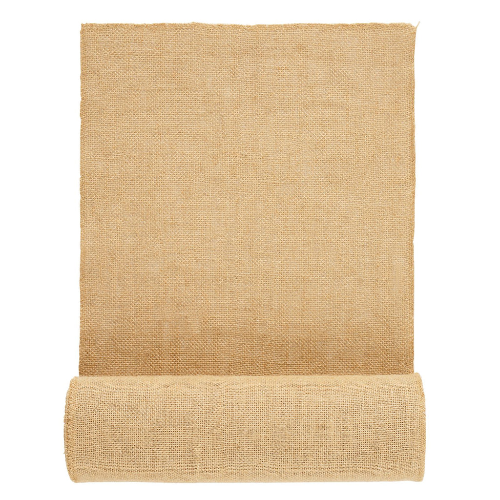 Burlap Fabric Roll, 14 in x 30 ft & 50 x 50 High Density Wide Natural Burlap Fabric Rolls, Jute Fabric Burlap Tree Wrap Roll, for Decor, Crafts, Wedding, Gardening, Plant & Tree Winter Covering