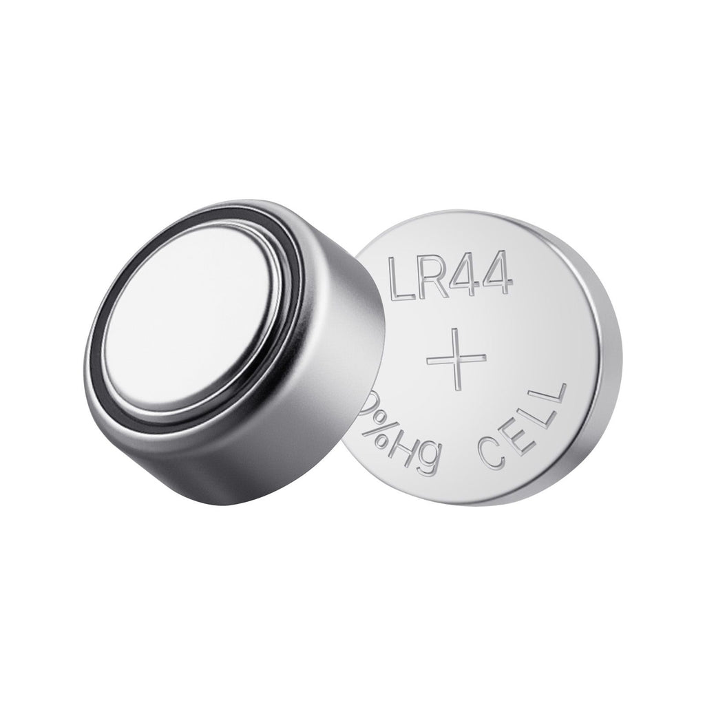 Button Cell Battery, 4 Pack (40 Count) LR44 Alkaline Batteries Non-Mercury, AG13 357 303 SR44 Battery 1.5V Button Coin Cell Batteries for Remote Controls, Heart Rate Monitors, and Other Devices