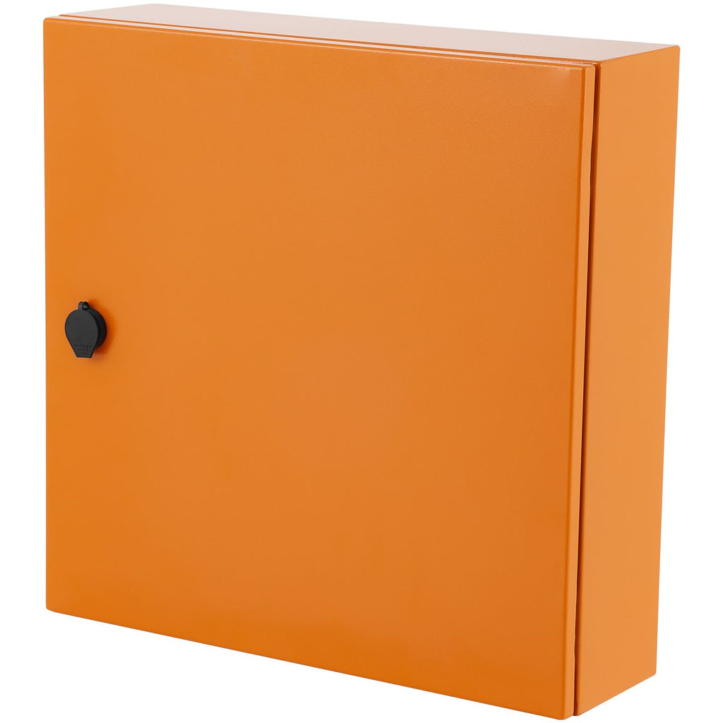 Caja eléctrica, 20.0 x 20.0 x 6.0 in, probada según los estándaresNEMA 4 para exteriores, IP65 impermeable y a prueba de polvo, caja de conexiones con bisagras de acero al carbono laminado e
