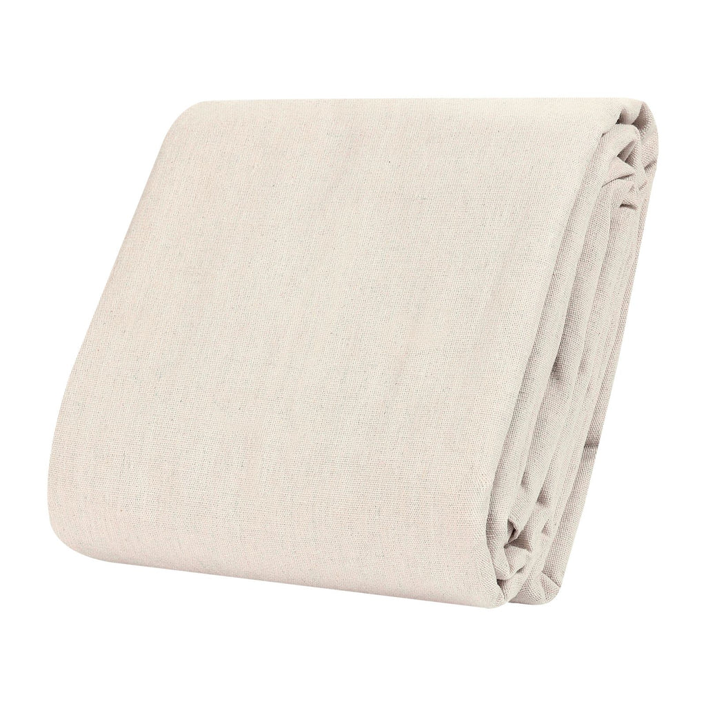 Canvas Drop Cloth, 4x12 ft Painters Drop Cloth for Painting, 8oz All Purpose Canvas Tarp for Furniture & Floor Protection, Cotton Fabric Paint Tarp for Curtains, Tablecloths, Washable & Reusable