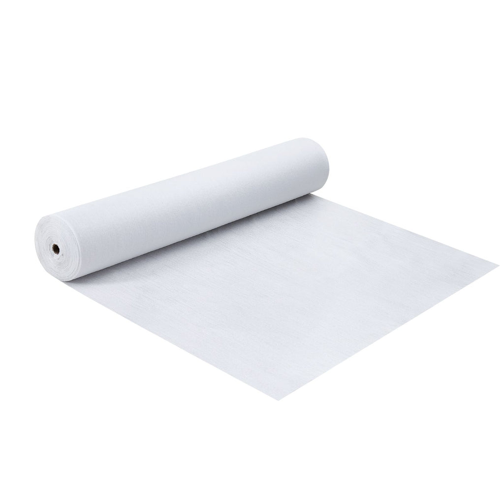 Carpet Protection Film, 39" x 100' Floor and Surface Shield, Easy to Cut Simple Installation, Fiber Fabric Car Mat Protection Film Roll for Construction & Renovation,White