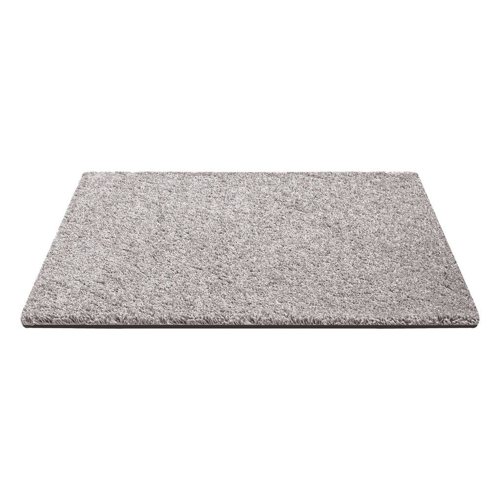 Carpet Tiles 18x18 inch, 10 Pack Carpet Square Rug Detachable & Damage-free, Self Adhesive Home Floor Soft Plush Padded for 22.5sq.ft Coverage, Easy DIY for Living Room & Bedroom, Dark Brown