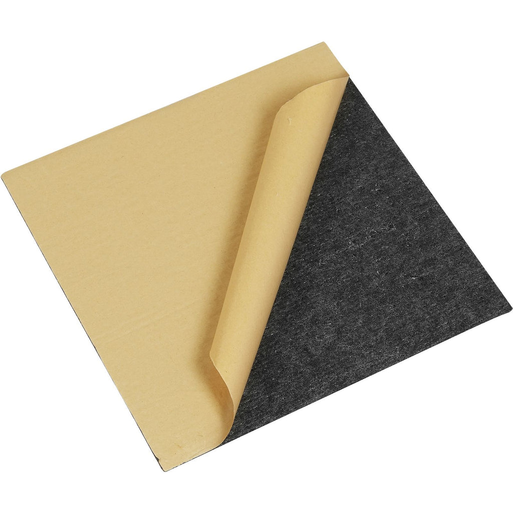 Carpet Tiles Peel and Stick, 12' x 12' Squares Self Adhesive Carpet Floor Tile, Soft Padded Carpet Tiles, Easy Install DIY for Bedroom Living Room Indoor Outdoor (12 Tiles, Dark Gray)