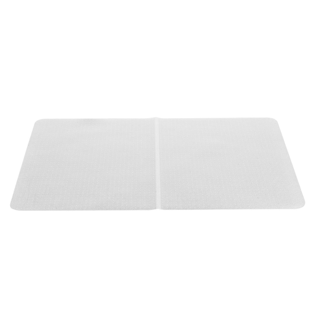 Chair Mat, 60 x 46-inch Office Chair Mat for Low Pile Carpeted Floors, Clear Floor Protector Rug with Studded, Non-Slip & Easy to Clean, Smooth Glide Under Desk Rug for Home Office (Rectangular)