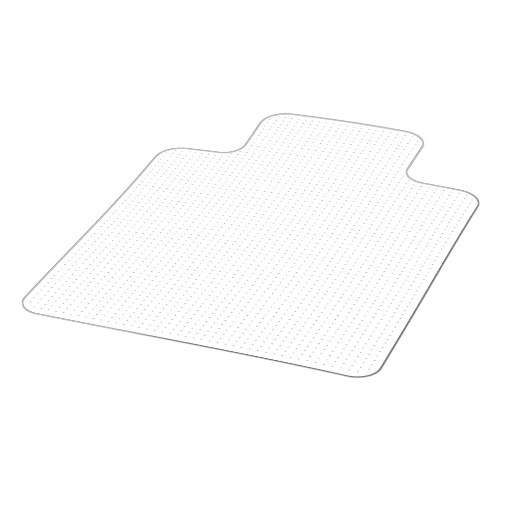 Chair Mat with Lip, 36 x 48-inch Office Chair Mat for Low Pile Carpeted Floors, Clear Floor Protector Rug with Studded, Non-Slip & Easy to Clean, Smooth Glide Under Desk Rug for Home Office