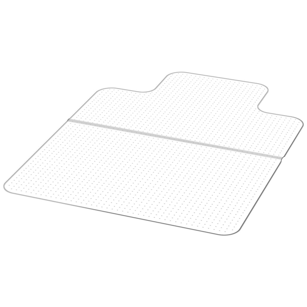 Chair Mat with Lip, 36 x 48-inch Office Chair Mat for Low Pile Carpeted Floors, Plastic Floor Protector Rug with Studded, Non-Slip & Easy to Clean, Smooth Glide Under Desk Rug for Home Office