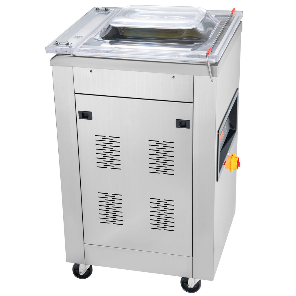 Chamber Vacuum Sealer, 900W Sealing Power, Vacuum Packing Machine for Wet Foods, Meats, Marinades and More, Compact Size with 15.7 in Sealing Length, Applied in Home Kitchen and Commercial Use