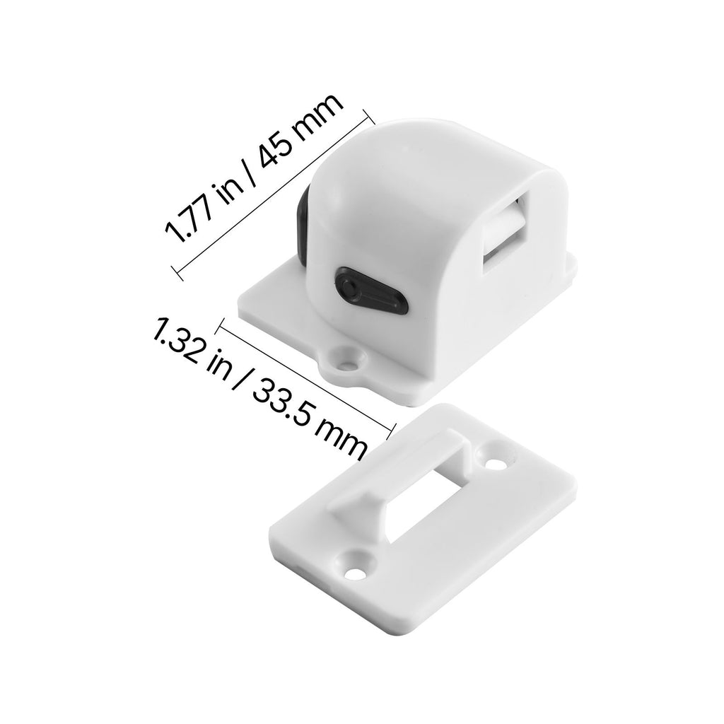 Child Safety Magnetic Cabinet Locks, 20 Packs Baby Proofing Cabinet Locks with 4 Keys & 4 Holders, 2 Installation Choice, 3M Adhesives & Screws Included, Children Proof Cupboard Drawers Latches image 2